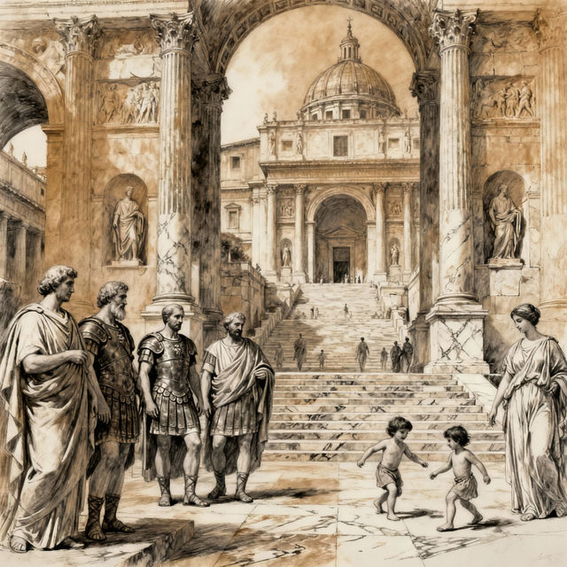 Pax Romana Drawings gallery