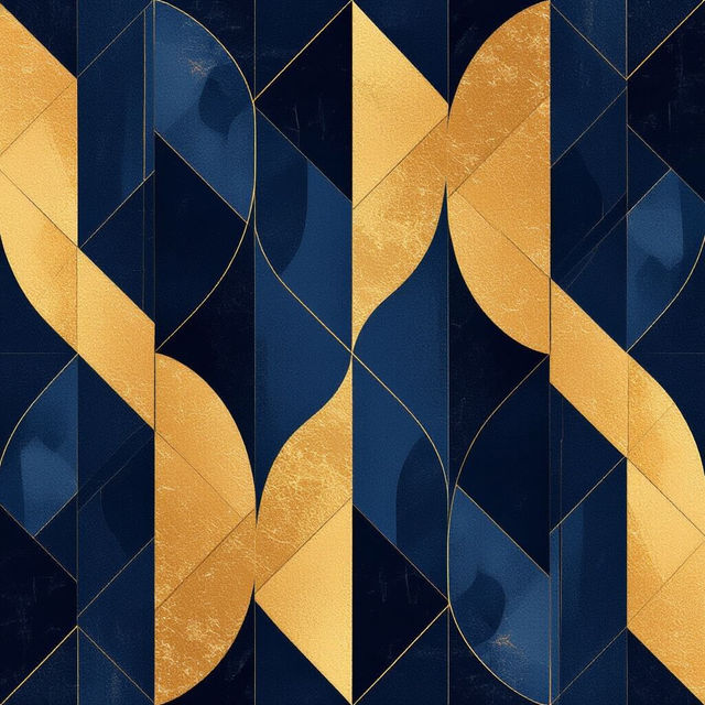 Navy and Gold Wallpaper - AI Generated gallery