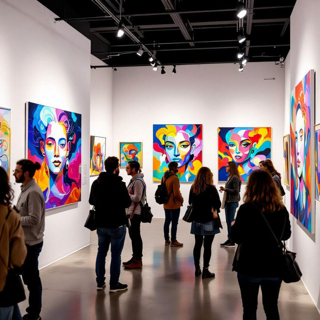 Art Hop - AI Generated Art gallery