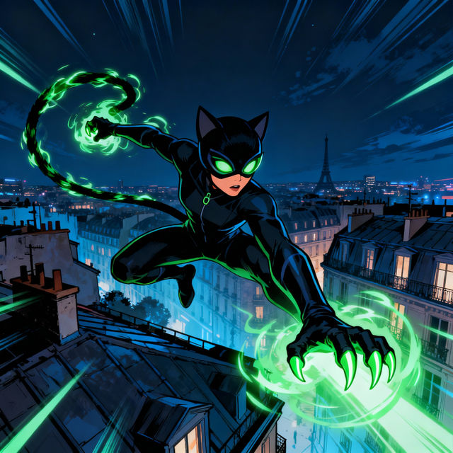 Cat Noir Drawings - AI Generated gallery