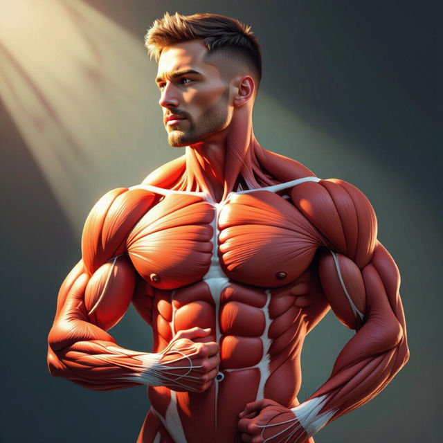 Drawing Muscles - AI Art gallery