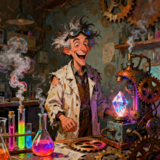 Mad Scientist Drawings - AI Generated Art gallery