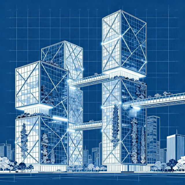 Structure Drawing - AI Generated Art gallery