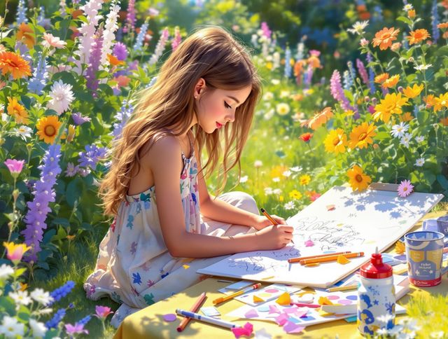 Girl Drawing & Art Ideas gallery