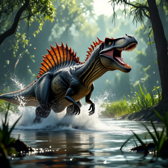 Spinosaurus Images - AI Generated gallery