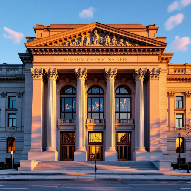 Museum of Art Boston - AI Generated gallery