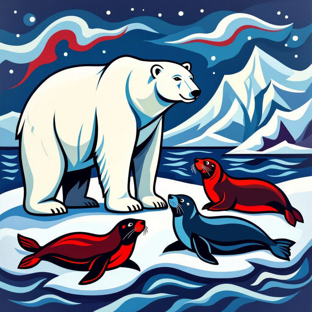 Inuit Art - Made With AI gallery