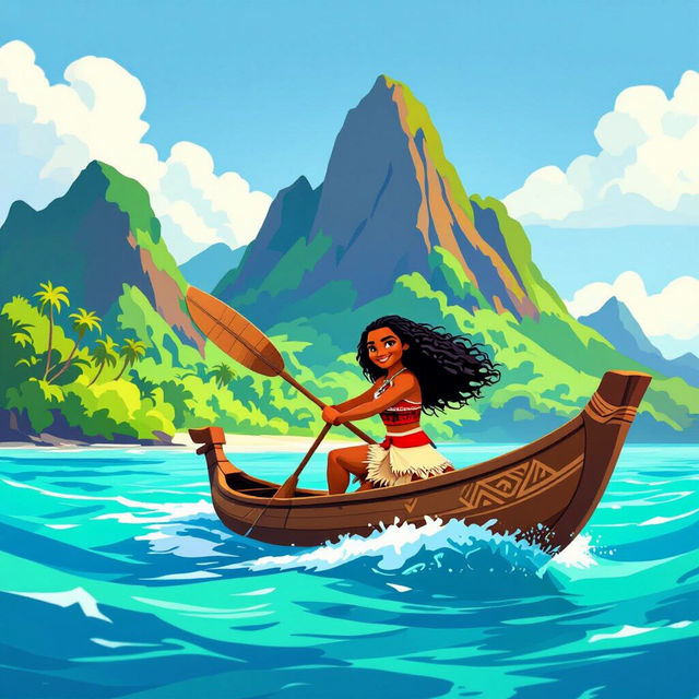 Moana Drawings - Created with AI gallery