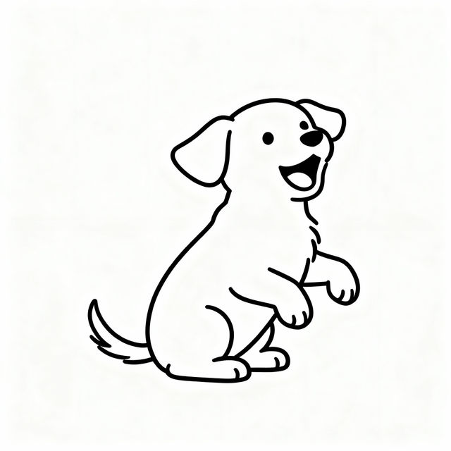 Simple Puppy Drawings - AI Generated gallery