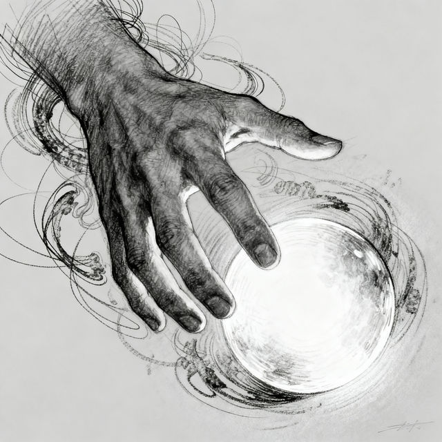 Hand Grabbing Something Drawings gallery