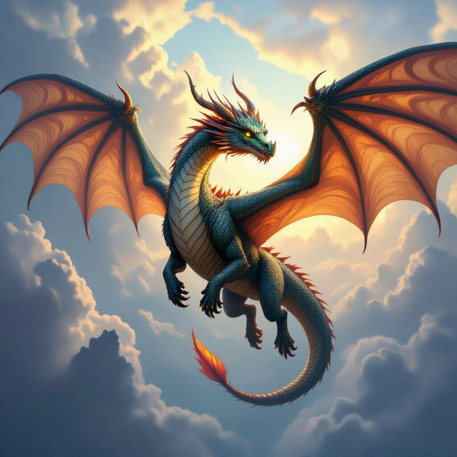 Drawing Dragons - AI Art gallery