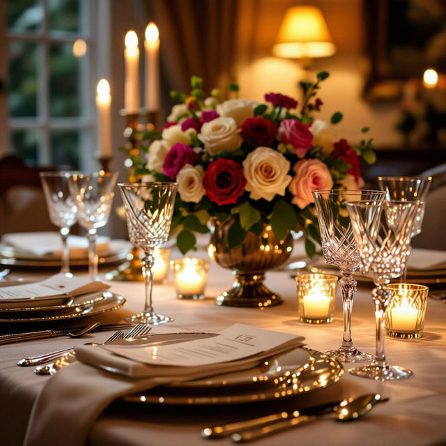 Place Setting Pictures - AI Generated gallery