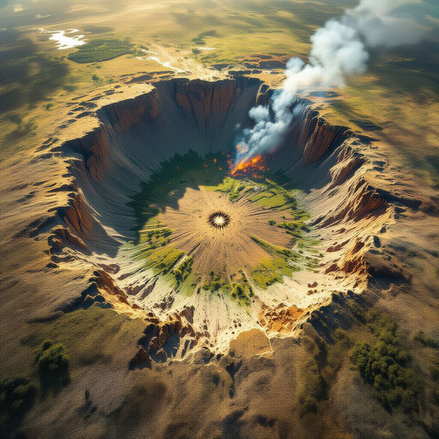 Chicxulub Crater Images - Generated by AI gallery