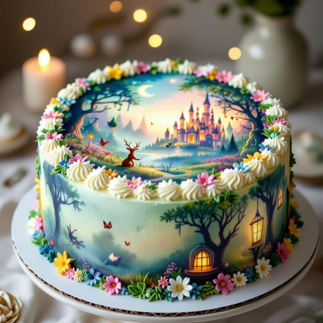 Edible Image Cakes - Made With AI gallery