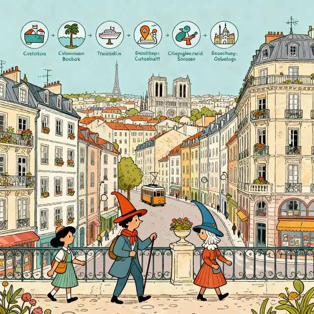 Guide Book Drawings - Made With AI gallery