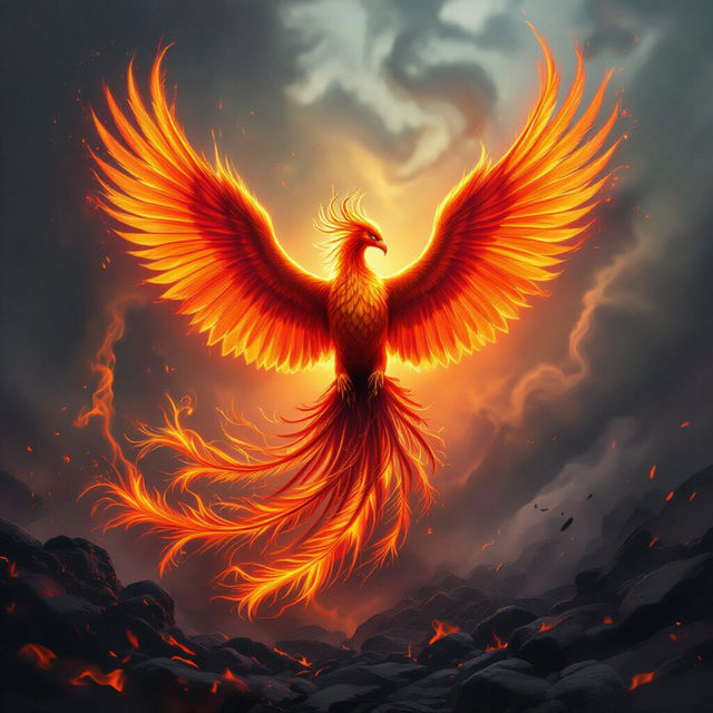 Rising Phoenix Images - AI Generated gallery
