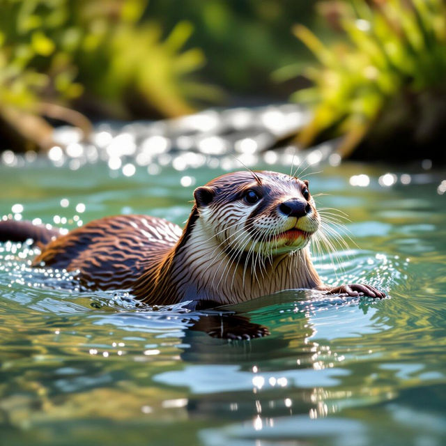 Picture Of An Otter gallery