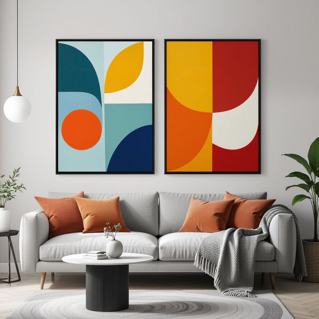 2 Piece Wall Art - AI Generated gallery