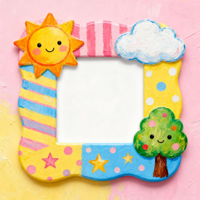 Kids Art Picture Frames - Made With AI gallery