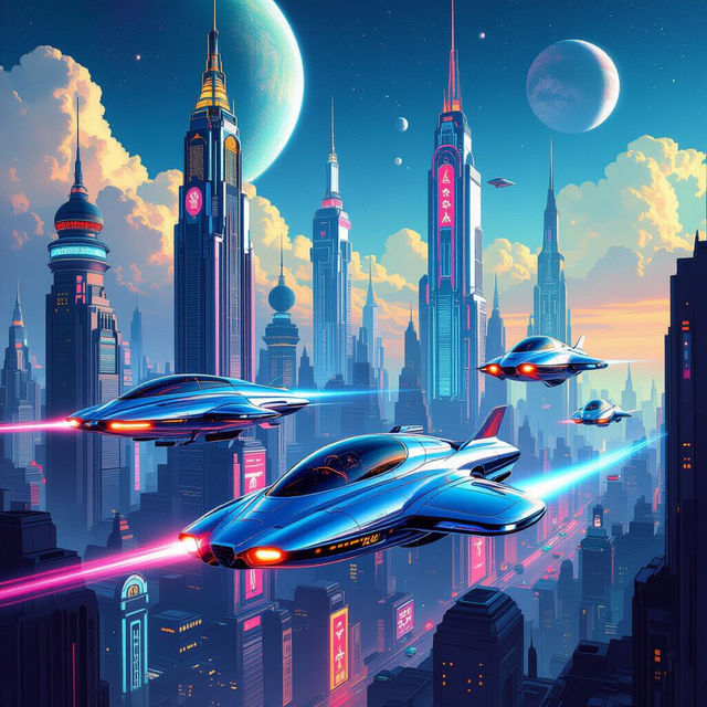 Retrofuturism Art gallery