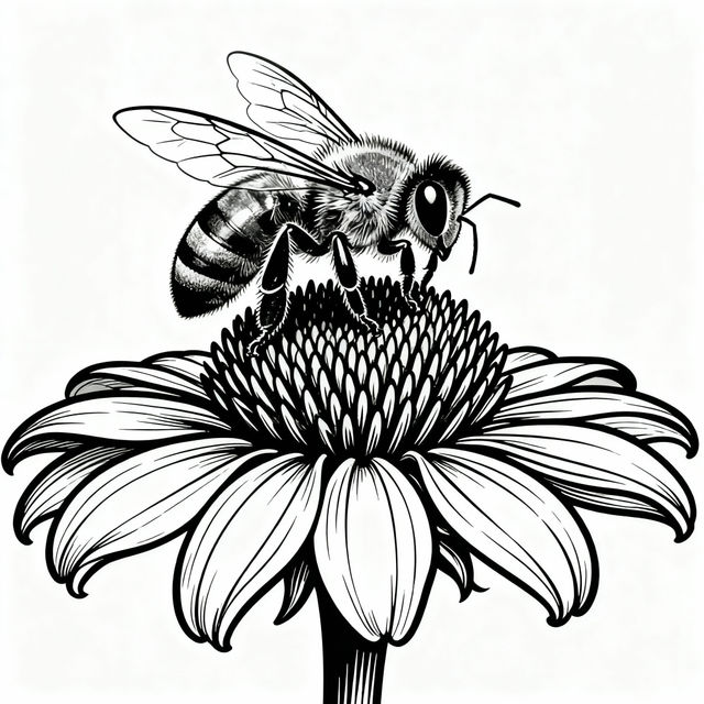 Bee Drawings - Artistic Creations gallery