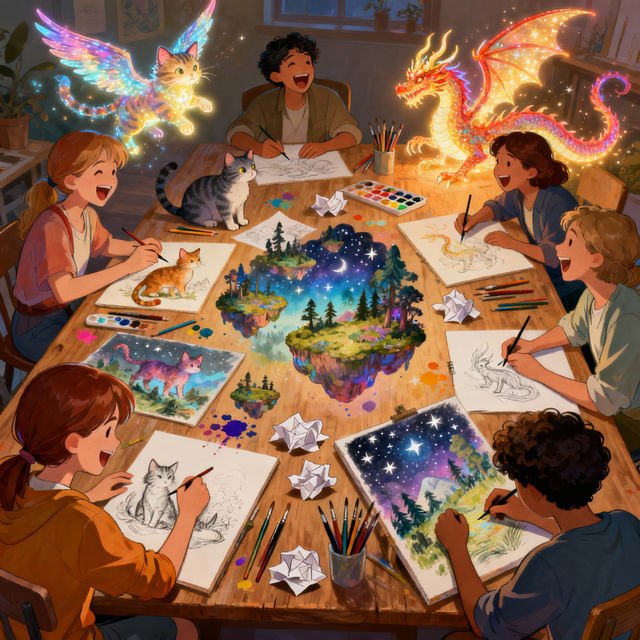 Drawing Club Art gallery