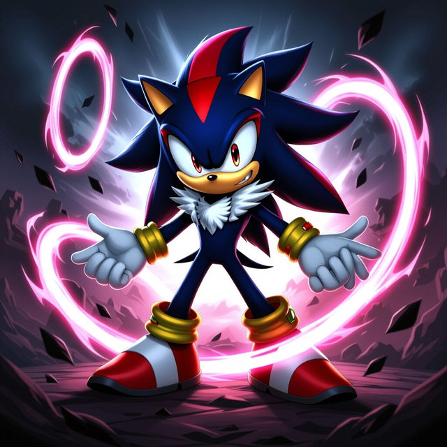 Shadow Sonic Drawings - AI Generated gallery