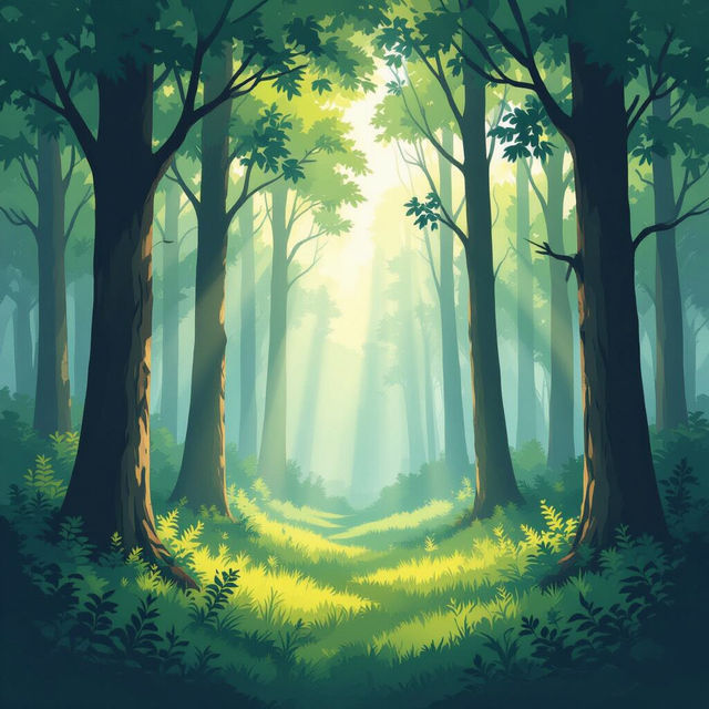 Woodsy Wallpaper - AI Generated gallery