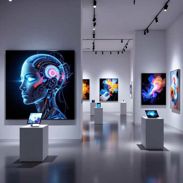 AI Art Gallery Where Art Is Shown Off And Sold gallery