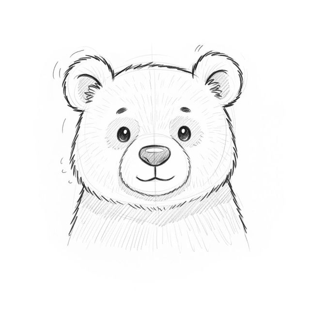 Easy Bear Drawing Gallery gallery