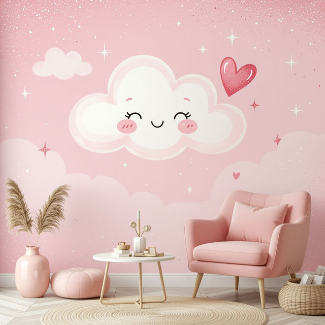 Cute Pink Wallpapers - Made With AI gallery