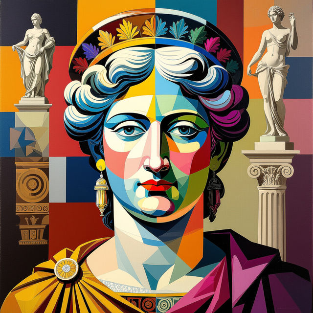 Dallas Museum of Art Inspired AI Art gallery