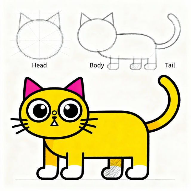 Easy Drawings Step By Step gallery