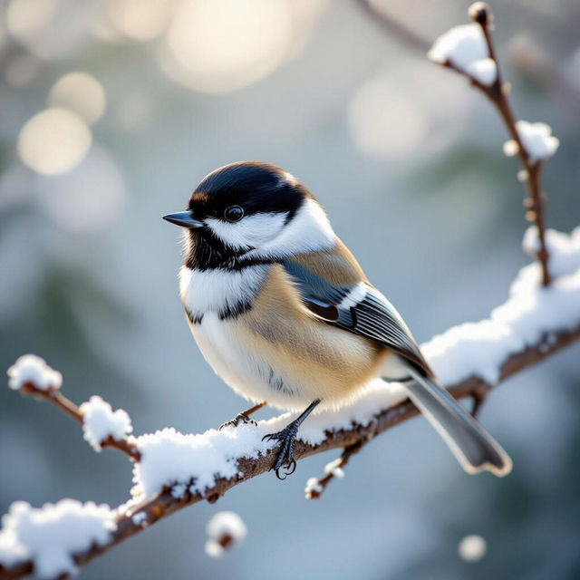Picture Of A Chickadee gallery