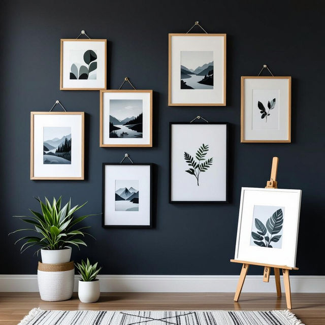 How To Hang A Picture Frame Without Hooks On The Back gallery