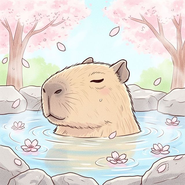 Cute Capybara Drawings Gallery gallery