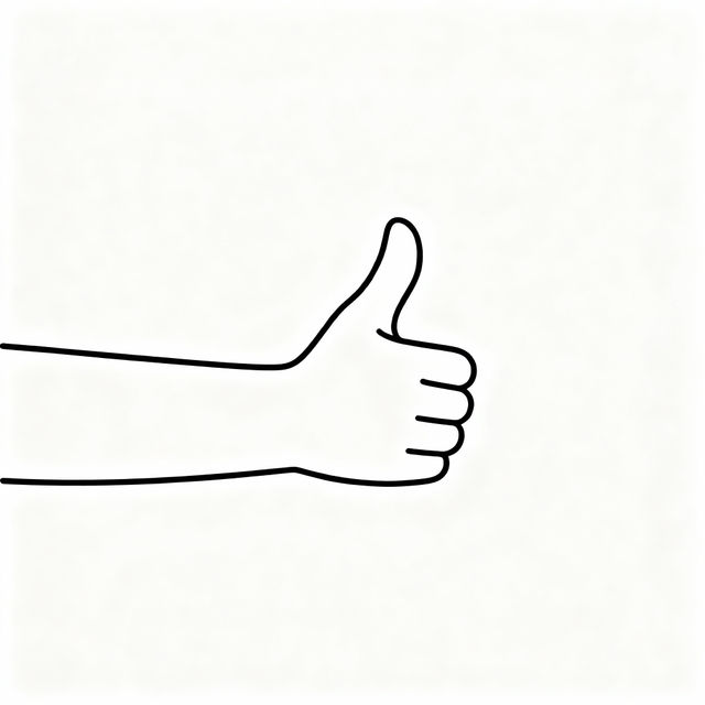 Thumbs Up Drawing Easy - Made With AI gallery