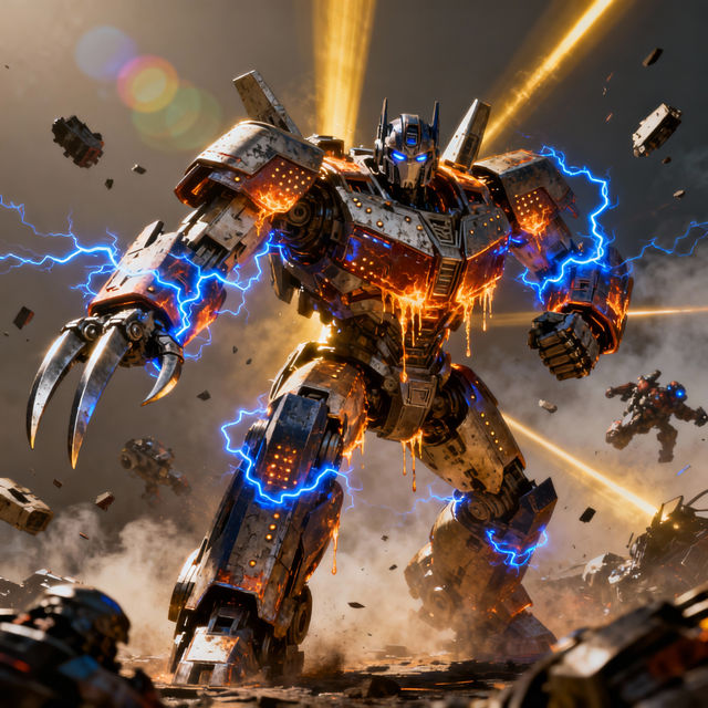 Transformer Drawings - AI Generated gallery