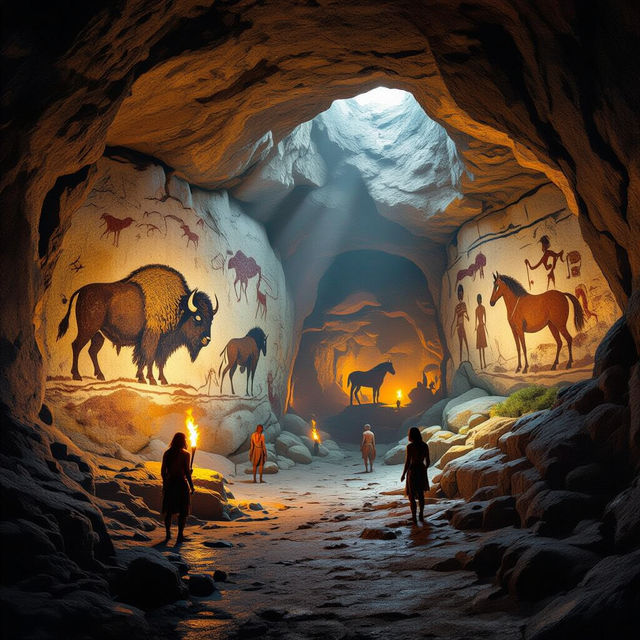 Cave Art France - Made With AI gallery
