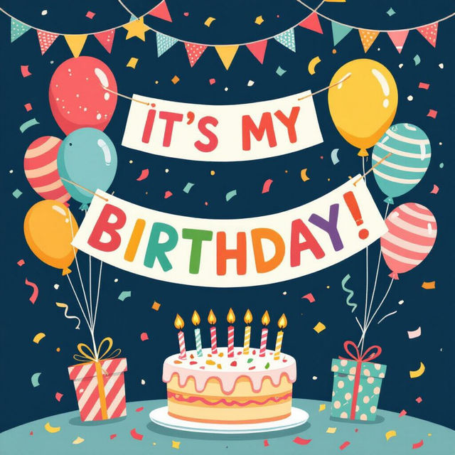 It's My Birthday Images - Celebrate with AI gallery