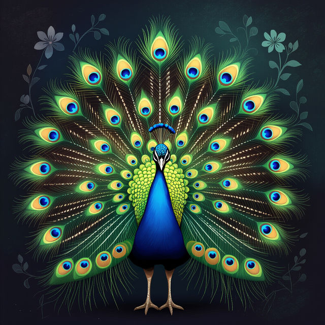 Peacock Wall Art gallery