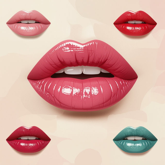 Easy Drawing Lips gallery