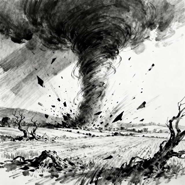 Tornado Sketch Art gallery