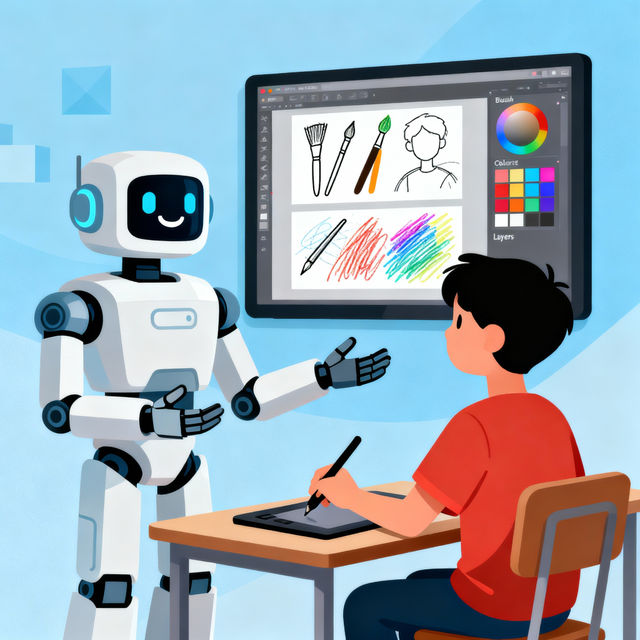 AI Drawing Teacher Art gallery