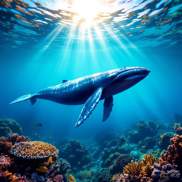 Blue Whale Pictures - AI Generated gallery