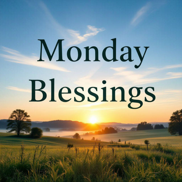 Monday Blessings Images and Quotes gallery