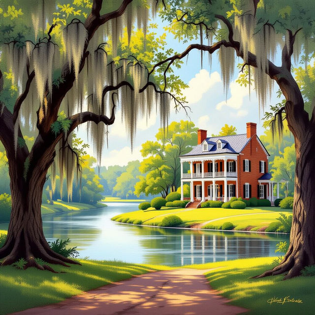 Southern Wallpapers - AI Generated gallery