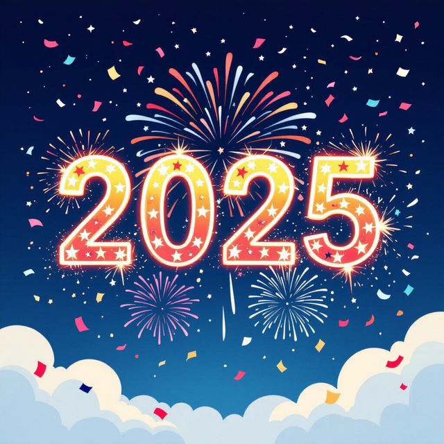 Happy New Year 2025 Animated Images gallery