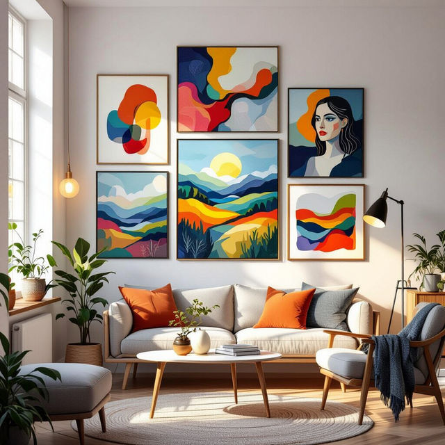 Gallery Wall Art - Made With AI gallery