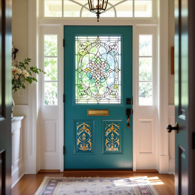 Pictures Of Painted Inside Front Doors gallery